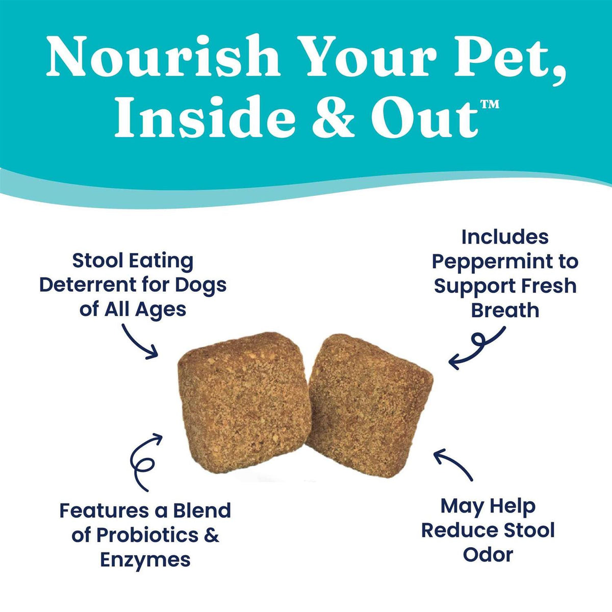 Stop Eating Poop Chews for Dogs I918