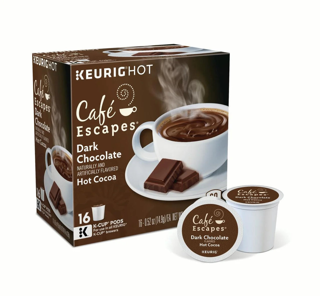 Dark Chocolate Hot Cocoa 16 count K cups A20263