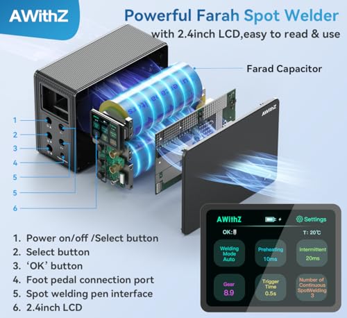 14.6 KW Capacitor Battery Spot Welder K502
