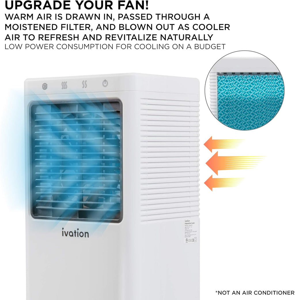 Mini Air Cooler with 2-Speed Fan I357