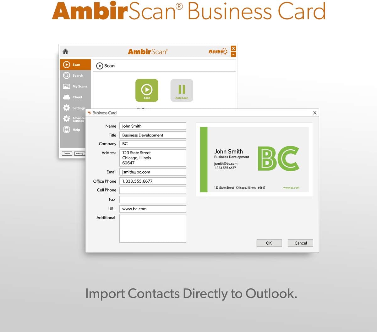 Simplex Card Scanner for Windows PC Z6071