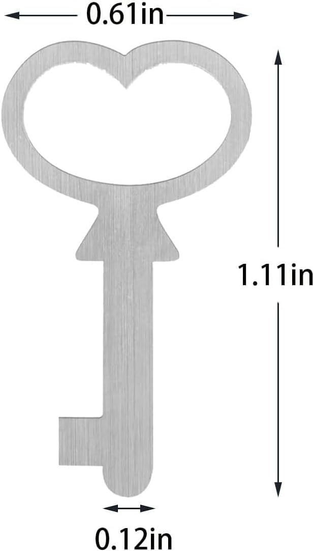 Miniature Cedar Chest Key Only 2pcs I4529