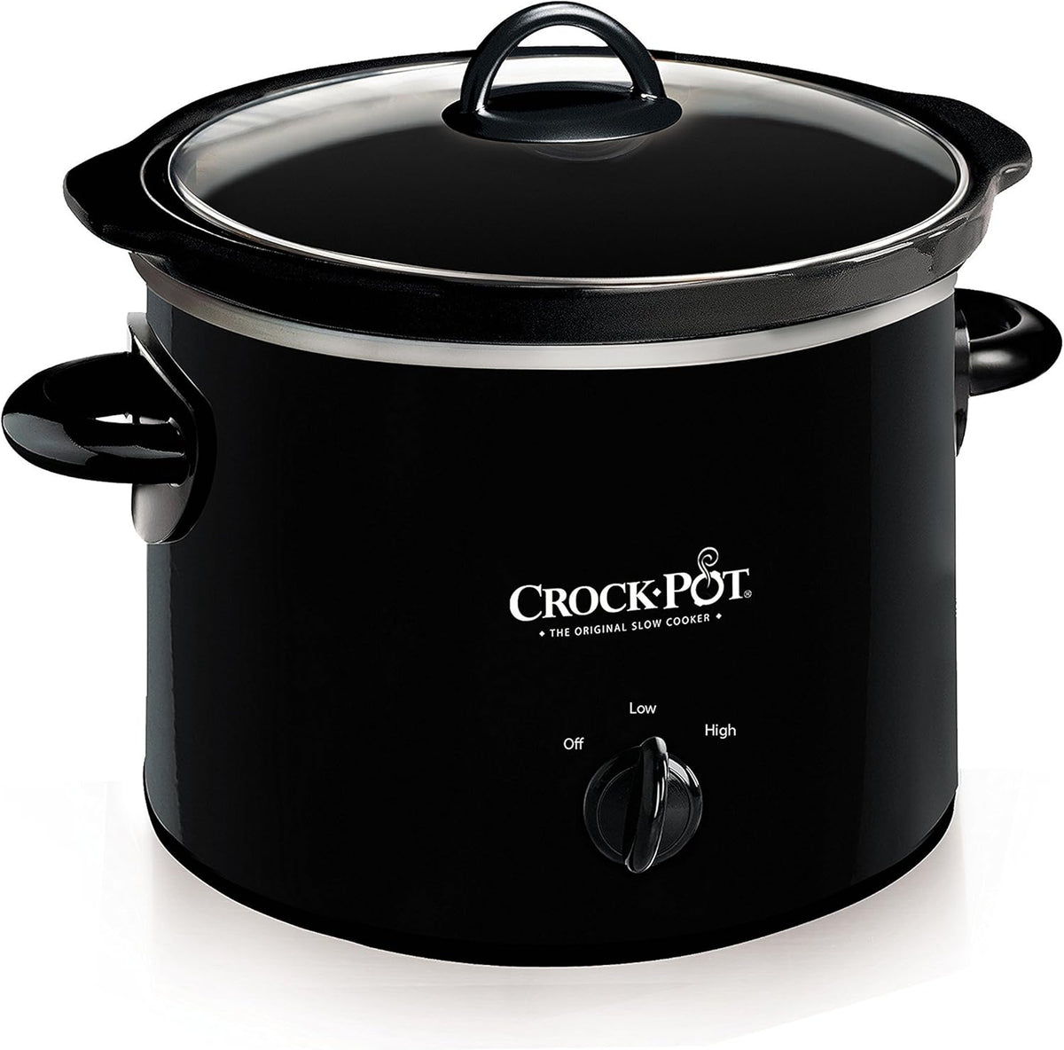 Black 2 Quart Manual Slow Cooker H999209