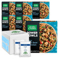 Spicy Black Beans Chicken & Riced Cauliflower Frozen Meal, 9.25 oz - Pack of 6 W827753