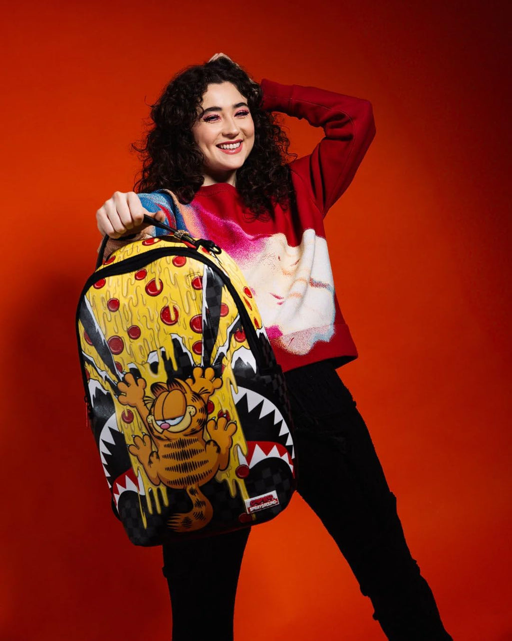 SPRAYGROUND GARFIELD HANGRY DLXSV BACKPACK X345