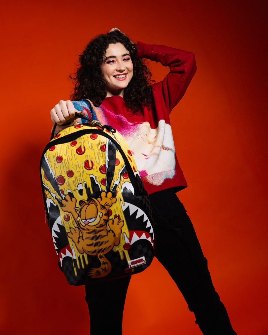 SPRAYGROUND GARFIELD HANGRY DLXSV BACKPACK X345