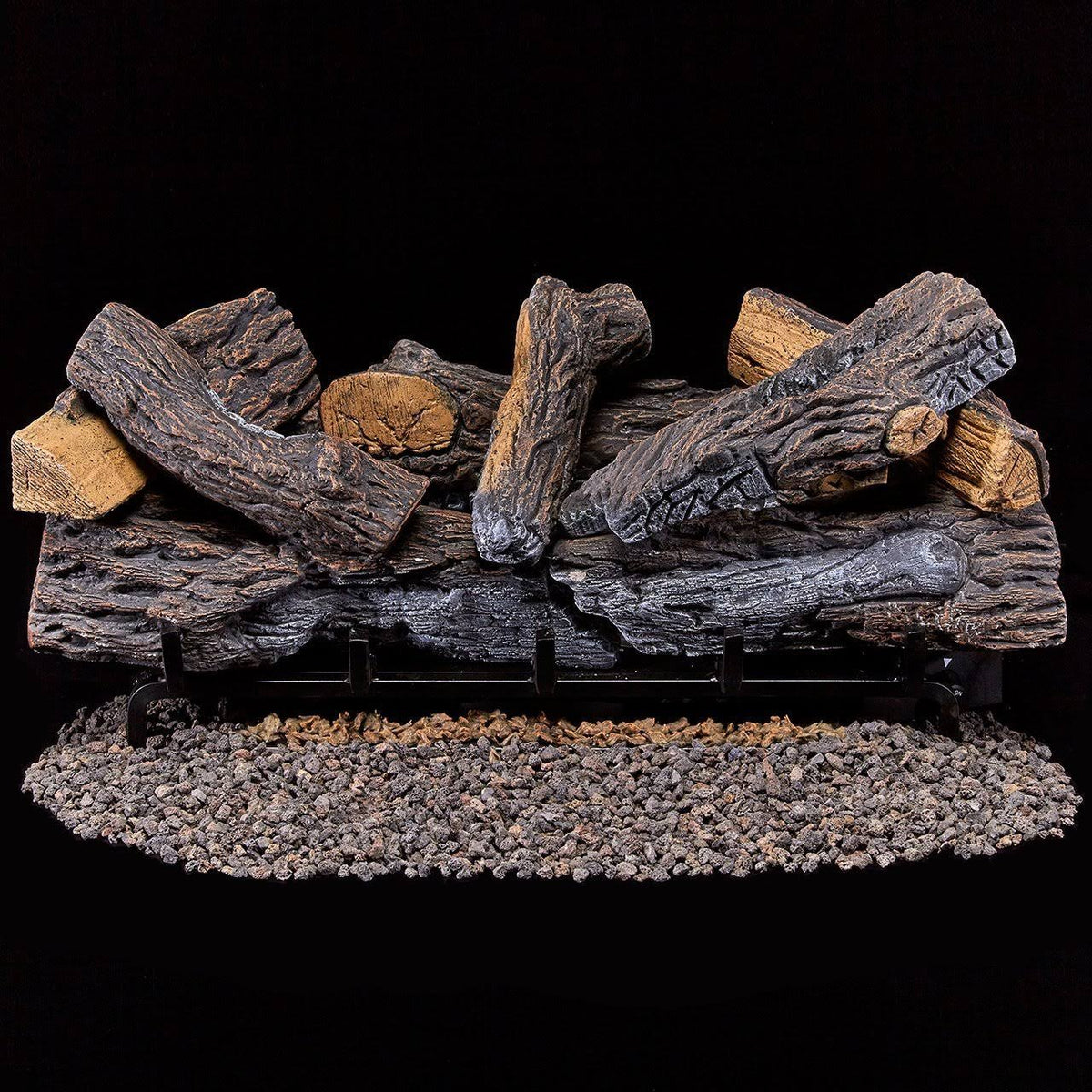 30 in. Dual Fuel Gas Log Set with Remote Control C4525