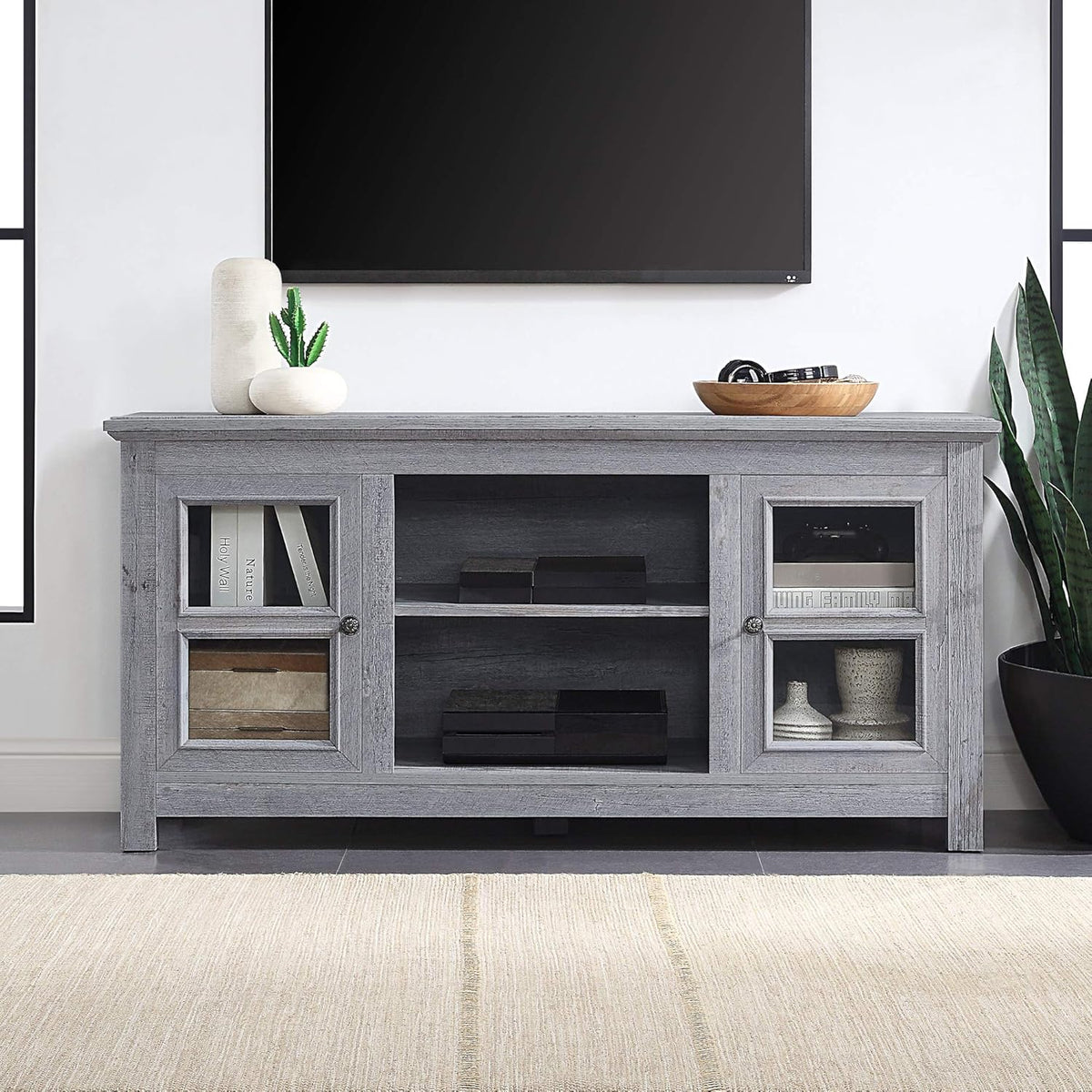 50 Inch Electric Fireplace TV Stand M822