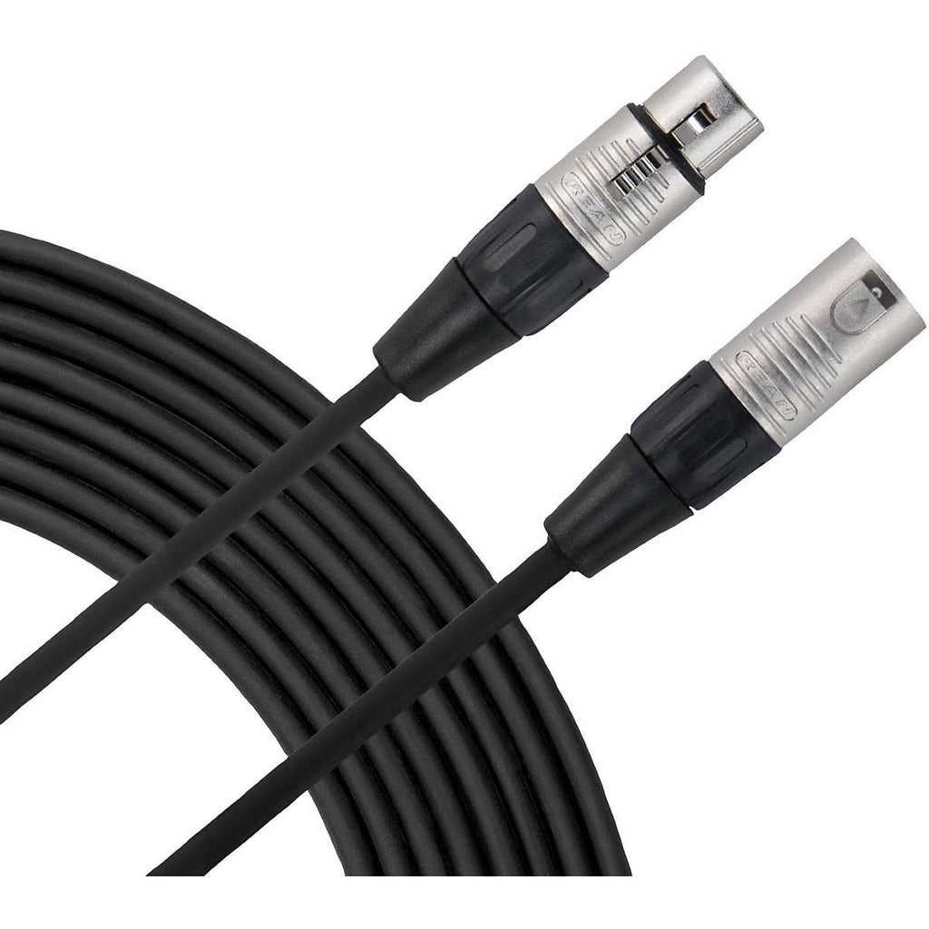 Black XLR Microphone Cable 100 ft F5570