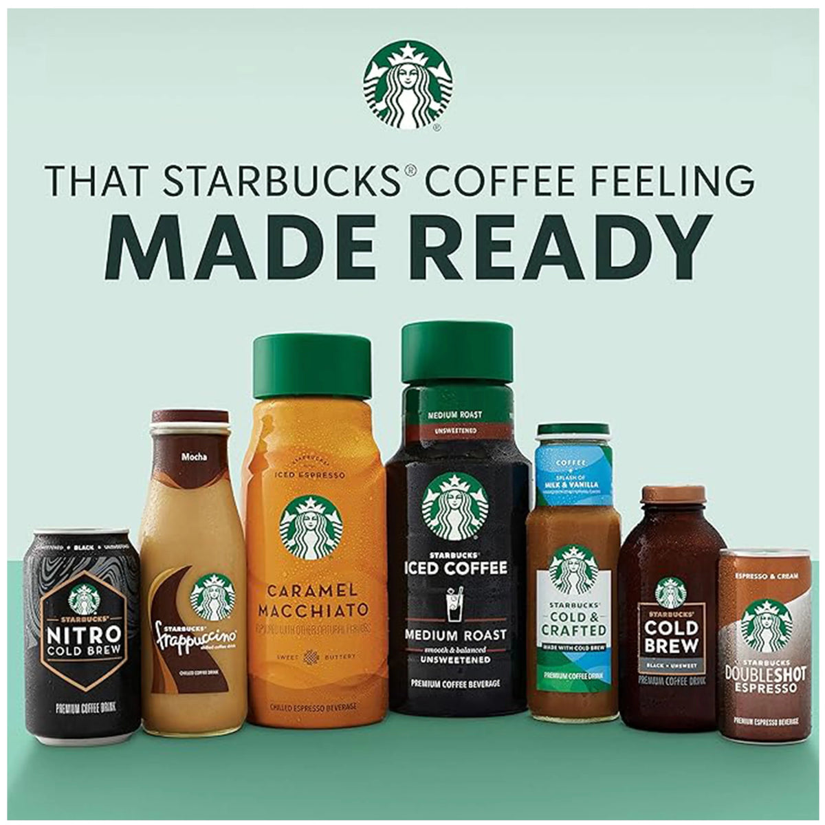 Mocha Flavored Coffee Drink, 13.7 Fl. oz Bottles (12 Pack) F172