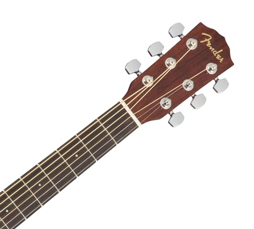 Solid Top Dreadnought Acoustic Guitar Bundle with Hard Case, Tuner, Strings, Picks H99330