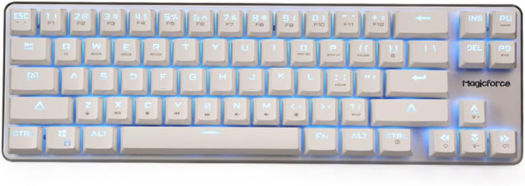 Wired Mechanical Gaming Keyboard Cherry MX Red Switch Backlight 108 Keys Full Size White Case A4106