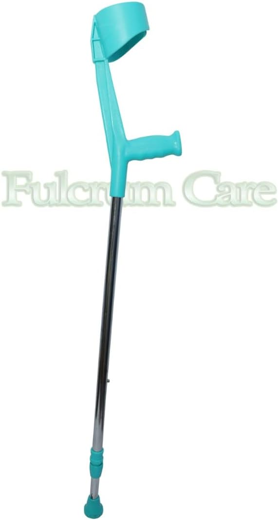 Lightweight Adjustable Elbow Crutch (Green) R618449