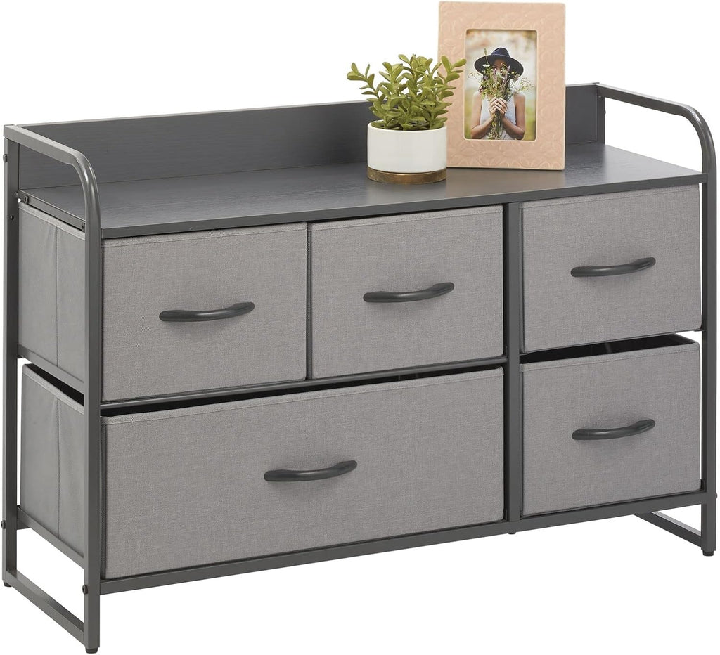 5 Removable Fabric Drawers Storage Dresser X77213