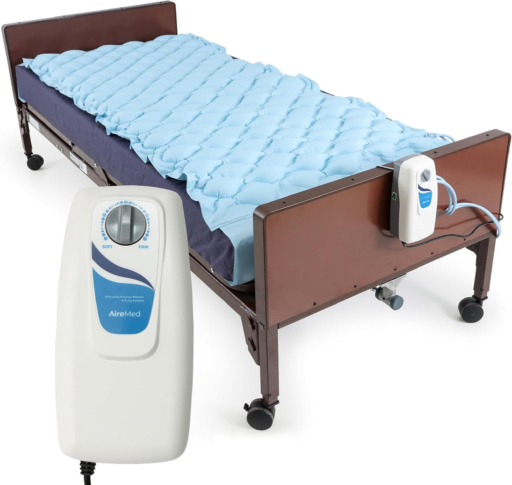 Alternating Air Pressure Mattress Pad with Quiet Electric Pump System B408663