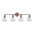 4 Light Bronze Vanity P37432