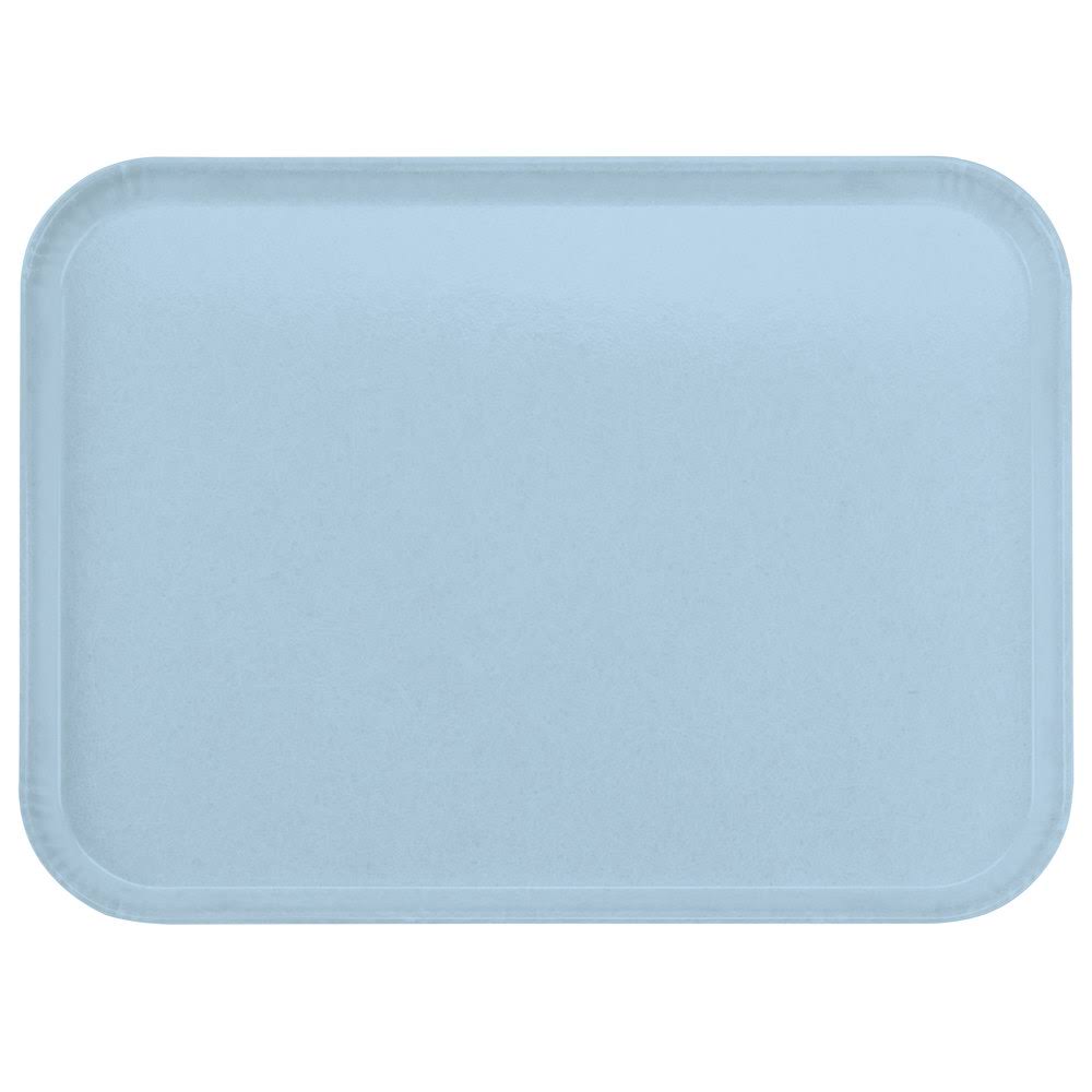 Ice Blue Fiberglass Cafeteria Tray B592802