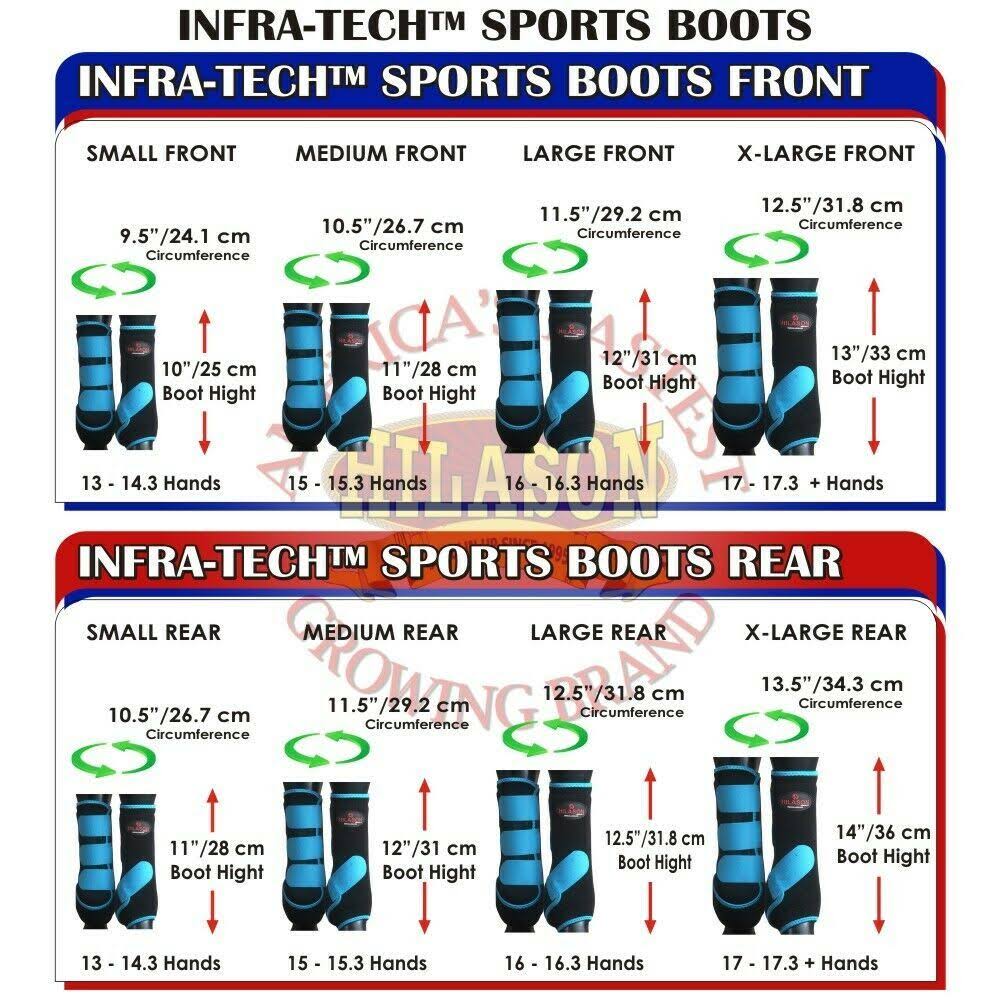Red Horse Medicine Sports Boots Rear Hind Leg A744917
