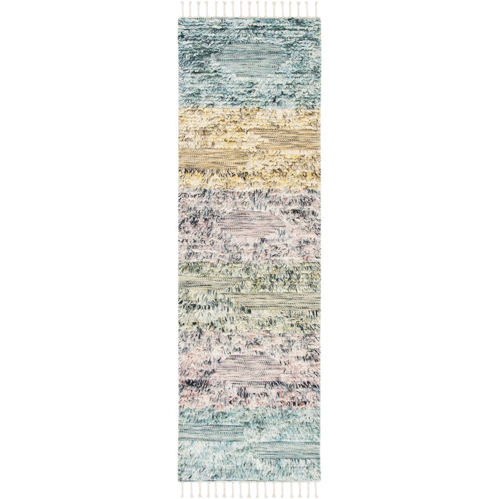 Turquoise and Pink Runner L2560