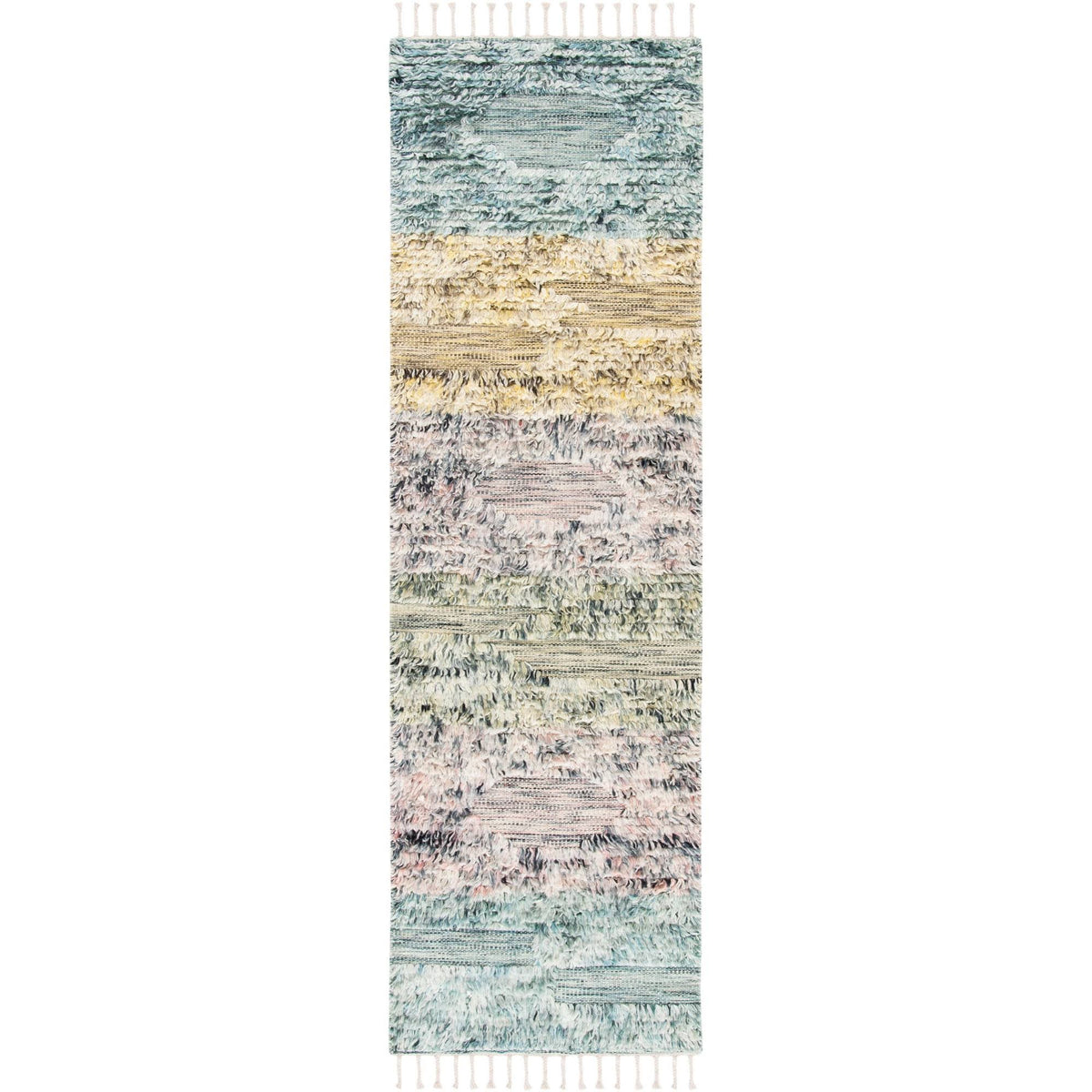 Turquoise and Pink Runner L2560