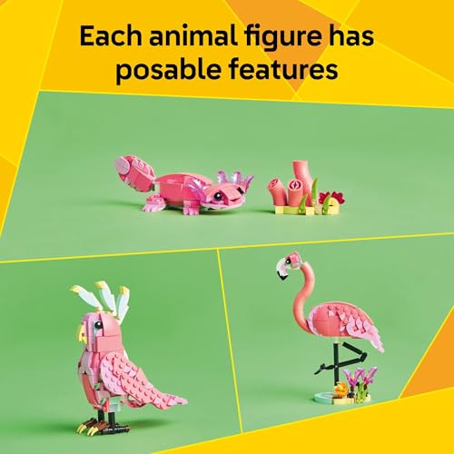 Pink Flamingo 3 in 1 Building Toy, Ages 8+ I286131