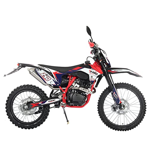 Green 250cc Gas Dirt Bike with 21"/18" Wheels A18451