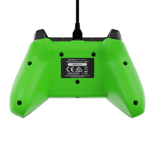 Wired Xbox Game Controller - Dual Vibration Gamepad - Fuse Black/Pink L296
