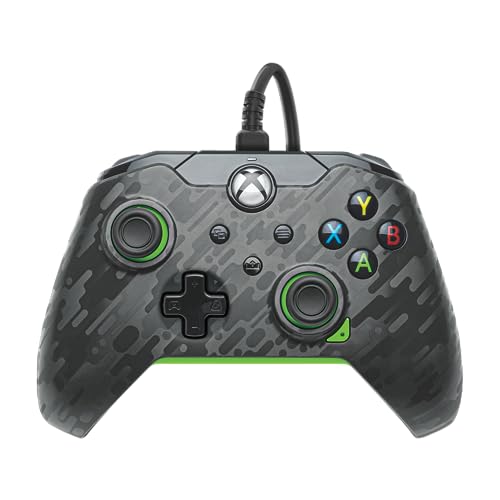 Wired Xbox Game Controller - Dual Vibration Gamepad - Fuse Black/Pink L296