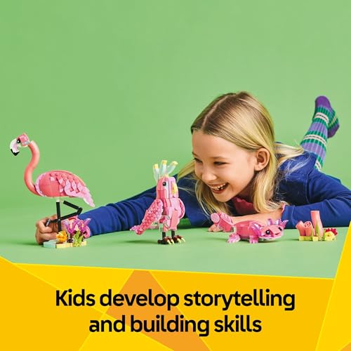 Pink Flamingo 3 in 1 Building Toy, Ages 8+ I286131