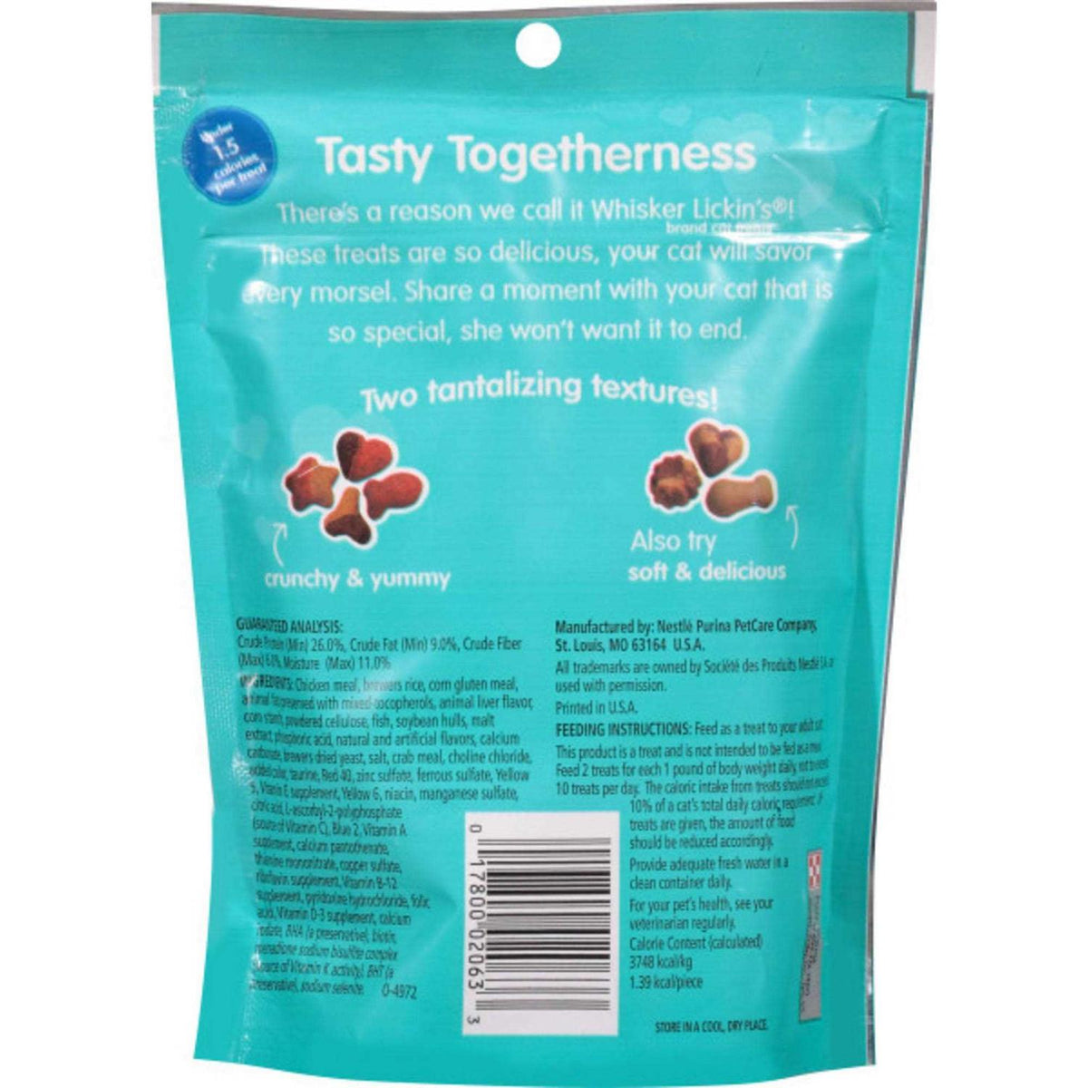 Chicken & Seafood Flavors Crunchy Cat Treats G9450