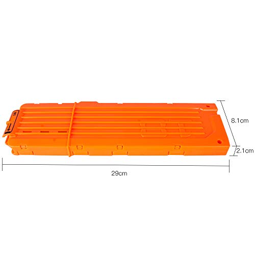 2 Pack 18-Dart Quick Reload Clip and 40 Dart Refill Pack (Orange) J10333