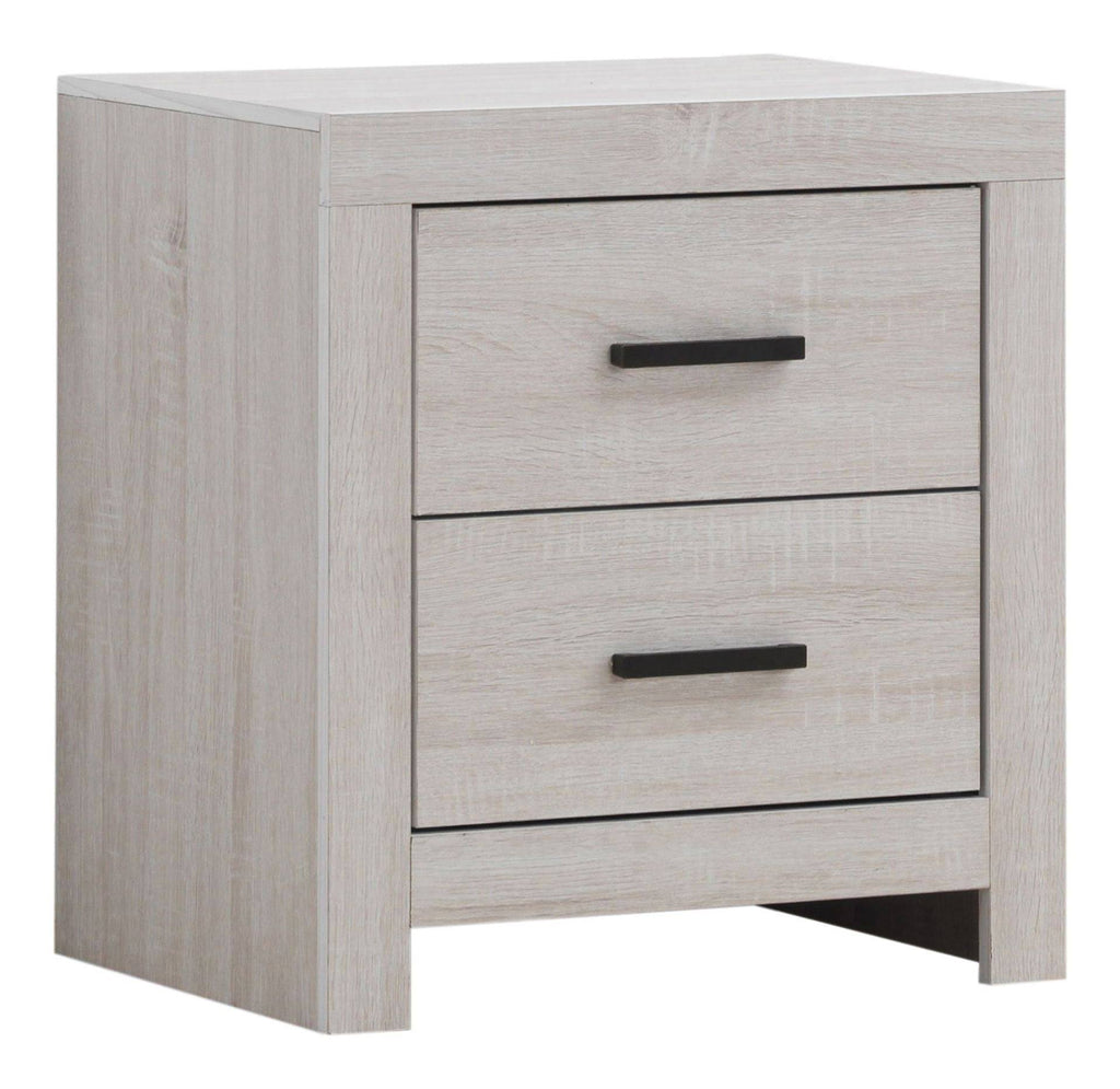 White Nightstand A11584