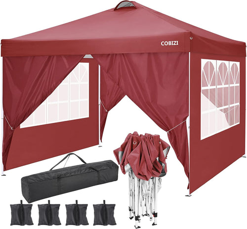 10'x10' Blue Pop Up Canopy Tent U48235