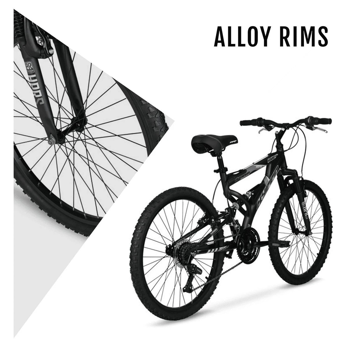 24 Boy's Black Mountain Bike C25875
