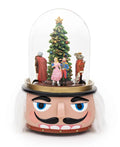 Animated Musical Glass Nutcracker R2747