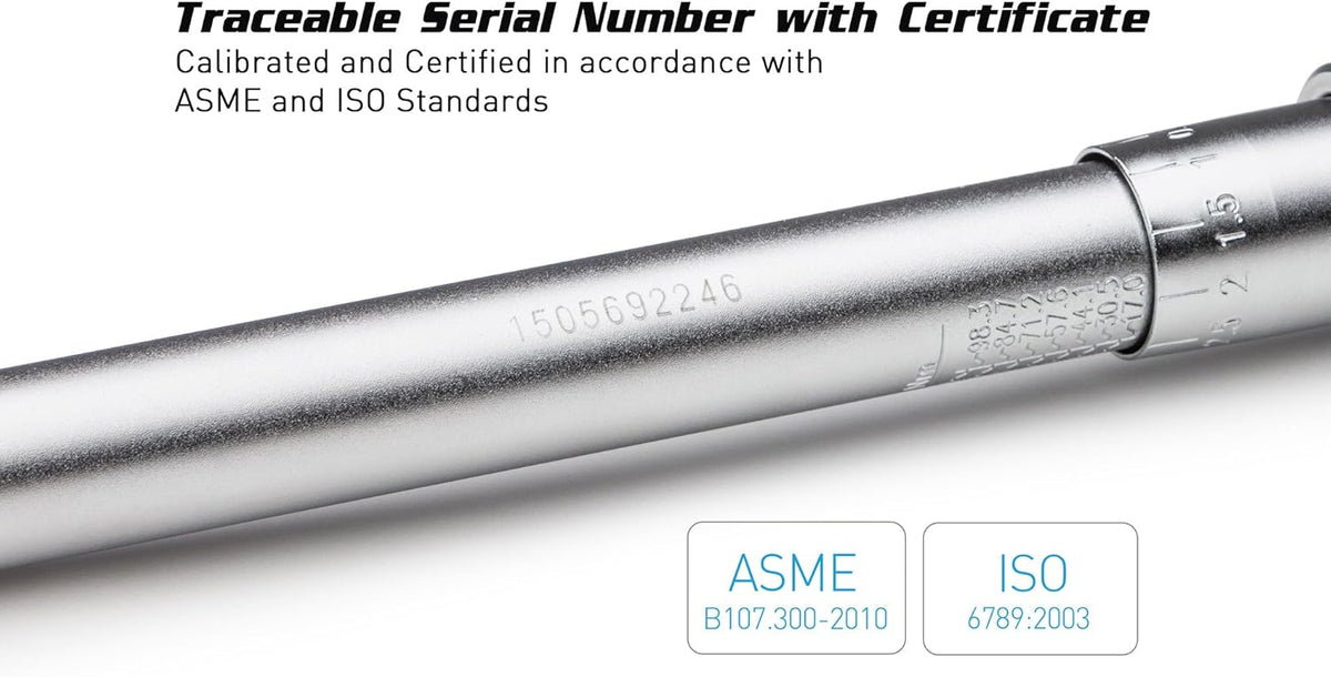 100-150 Foot Pound Industrial Torque Wrench, 1/2 Drive O428