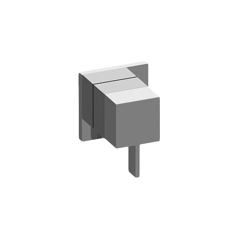 Polished Chrome Stop/Volume Control Valve Trim with Handle O106