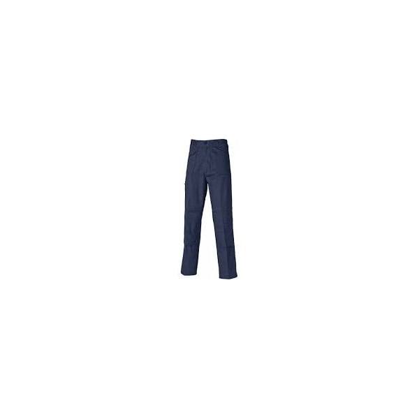 Navy Blue Slim Straight Work Pant C328
