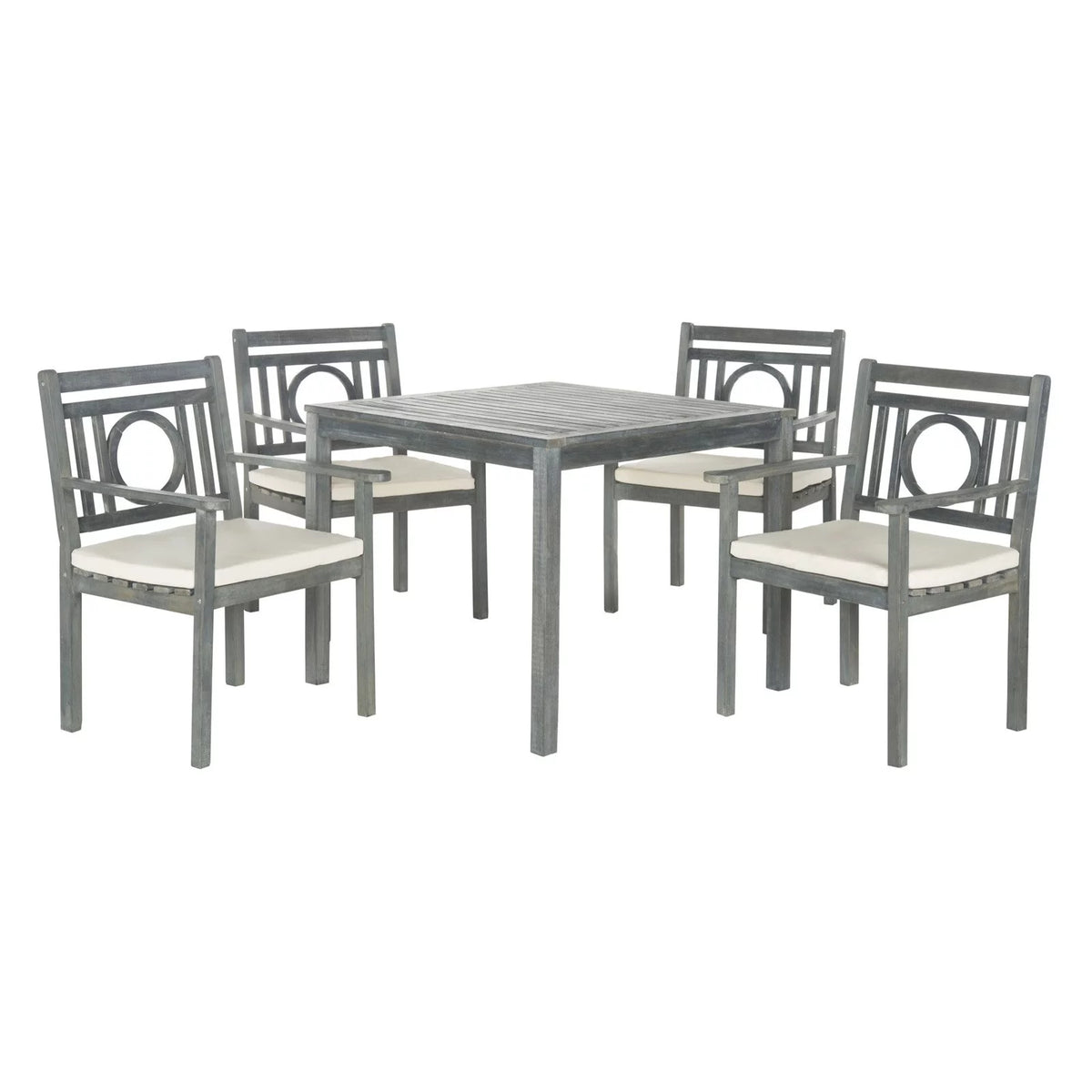 5 Piece Outdoor Dining Set with Cushion H110