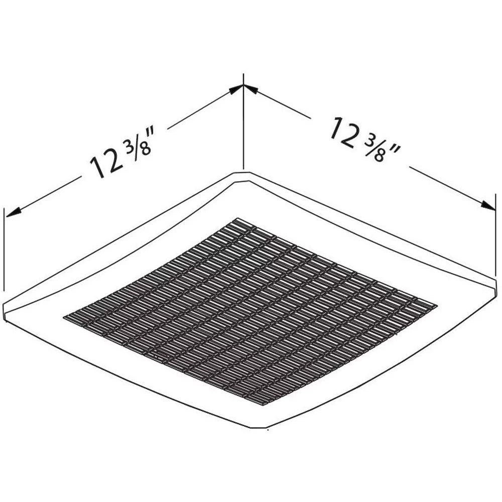 110 CFM Exhaust Bath Fan with Humidity Sensor I624