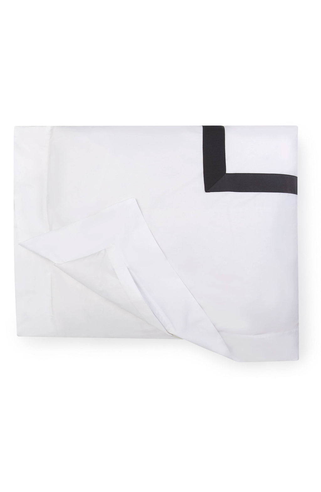 White/Charcoal Twin Duvet Cover J68185