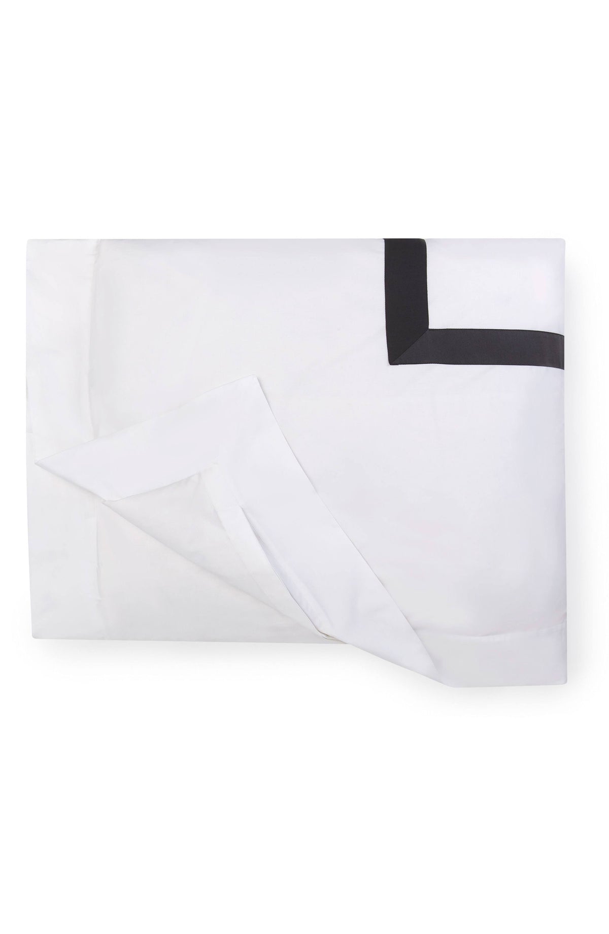 White/Charcoal Twin Duvet Cover J68185