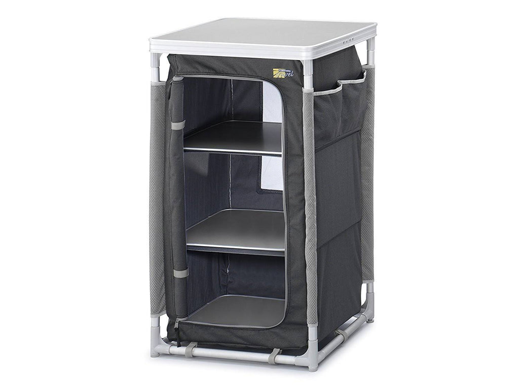 Travel Camping Cupboard with 4 Adjustable Feet and 3 Layers T92181