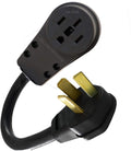 10-50P 3-Pin Male 220/250V 50A Plug To 14-50R Female 4-Prong Receptacle Adapter B634785
