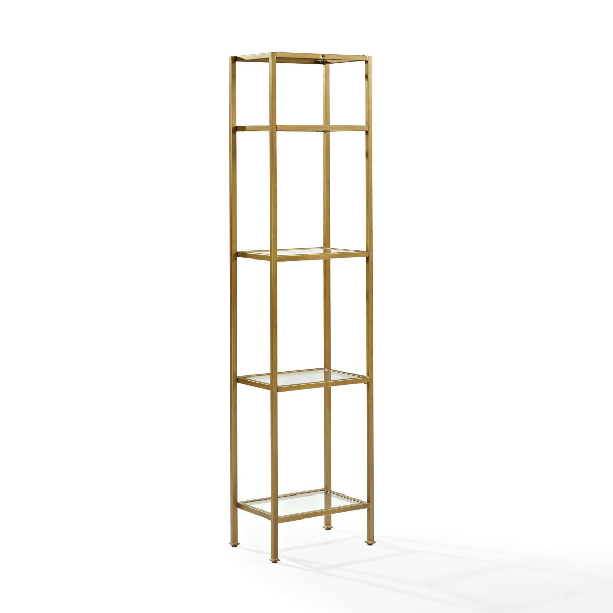 Gold Narrow Open Display Case M6967