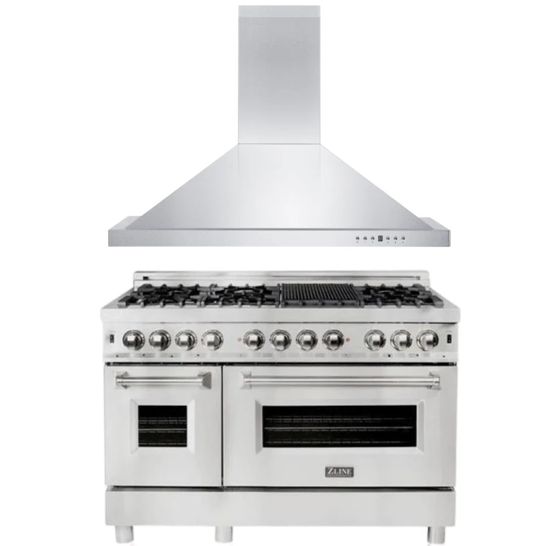 48 in. Dual Fuel Range & Range Hood Z619366