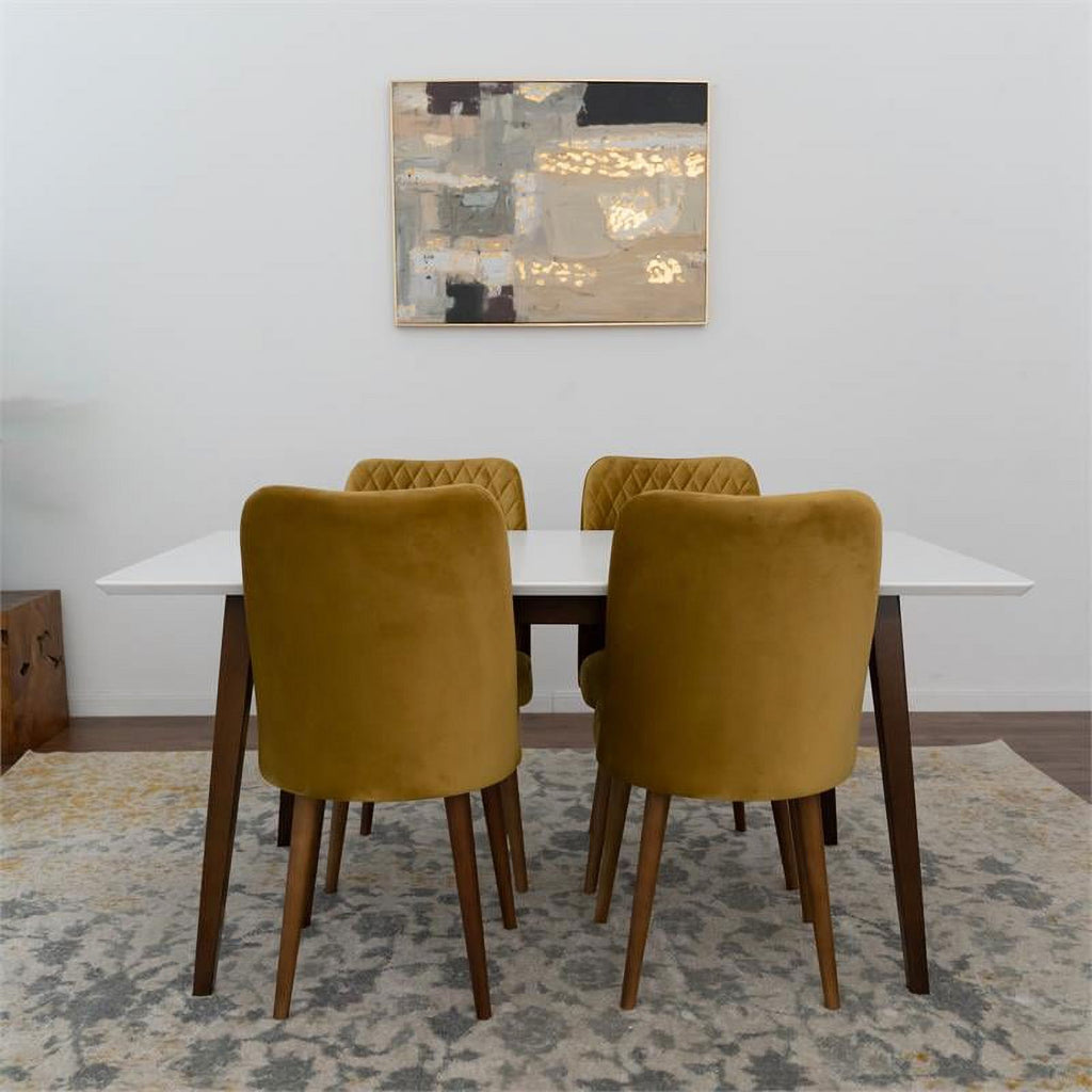 Mid Century Modern Dining Table Set for 4 P22049
