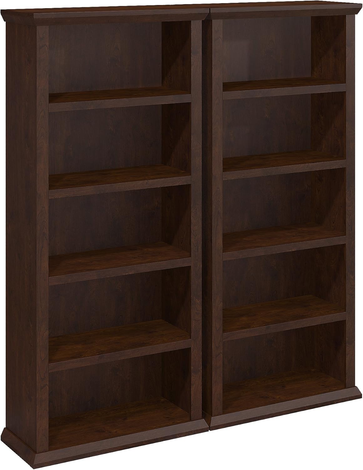 Antique Cherry 5 Shelf Bookcase S52844