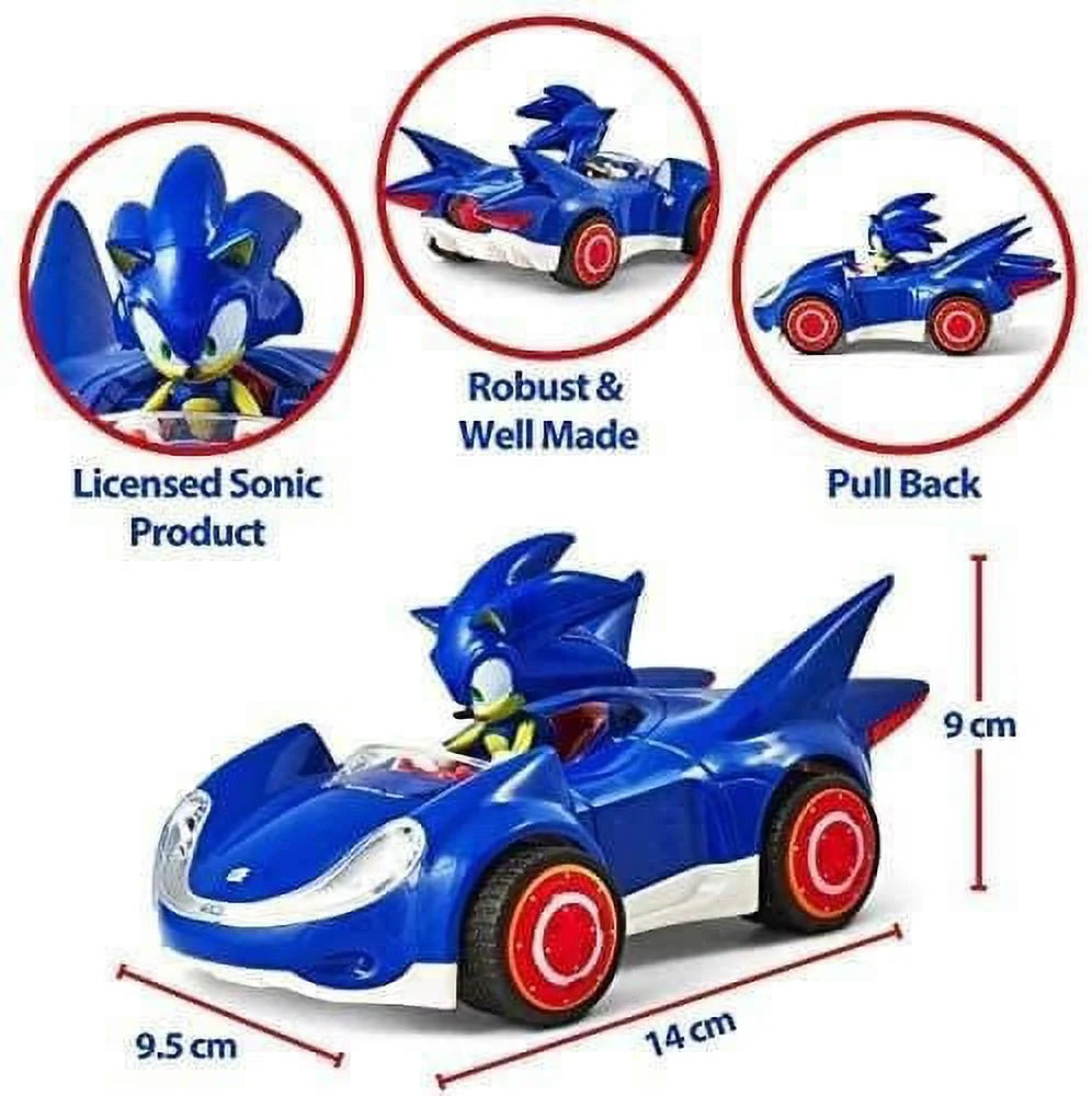 Sonic the Hedgehog Pull Back Action Racer C735