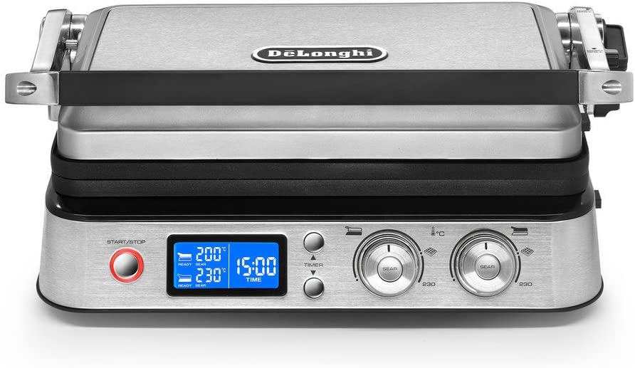 1800W Digital Grill, Griddle & Waffle Maker R494